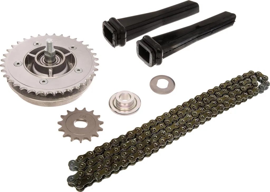 Jeu de conversion de roue de chaîne pour pilote MS50 - Kit vélo durable