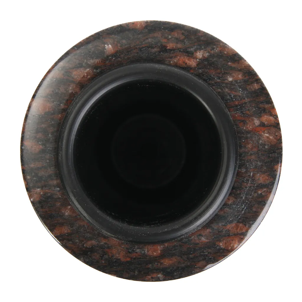 Vase funéraire anti-gel en granit Ruby Star durable et lesté