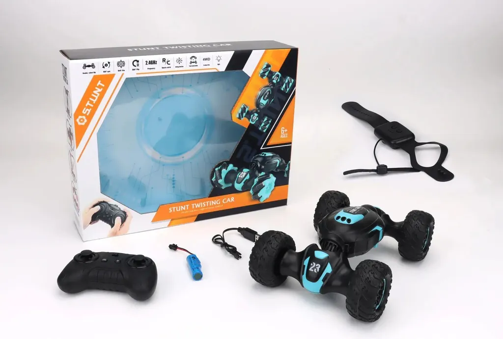 Voiture Cascades Twist : Jouet Télécommandé pour Enfant Idéal en Extérieur