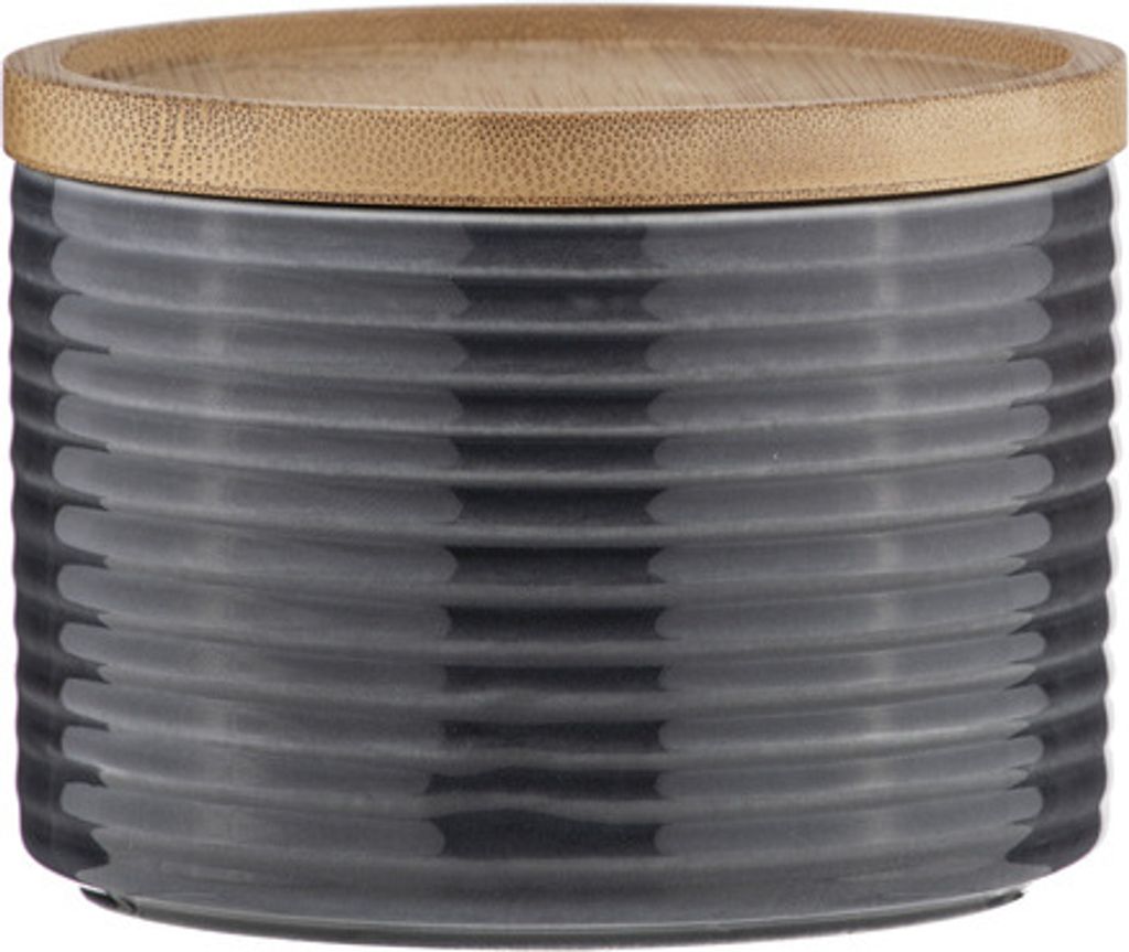 ladelle STAX Vorratsdose Anthrazit 9cm