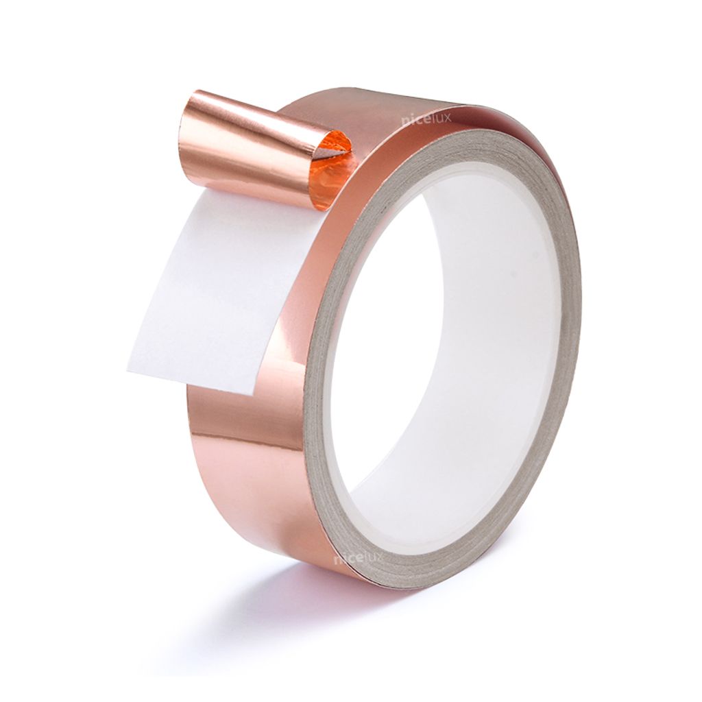Kupferfolienband Copper Foil Tape Abschirmband Kupferfolie Kupferband 50mm DE 