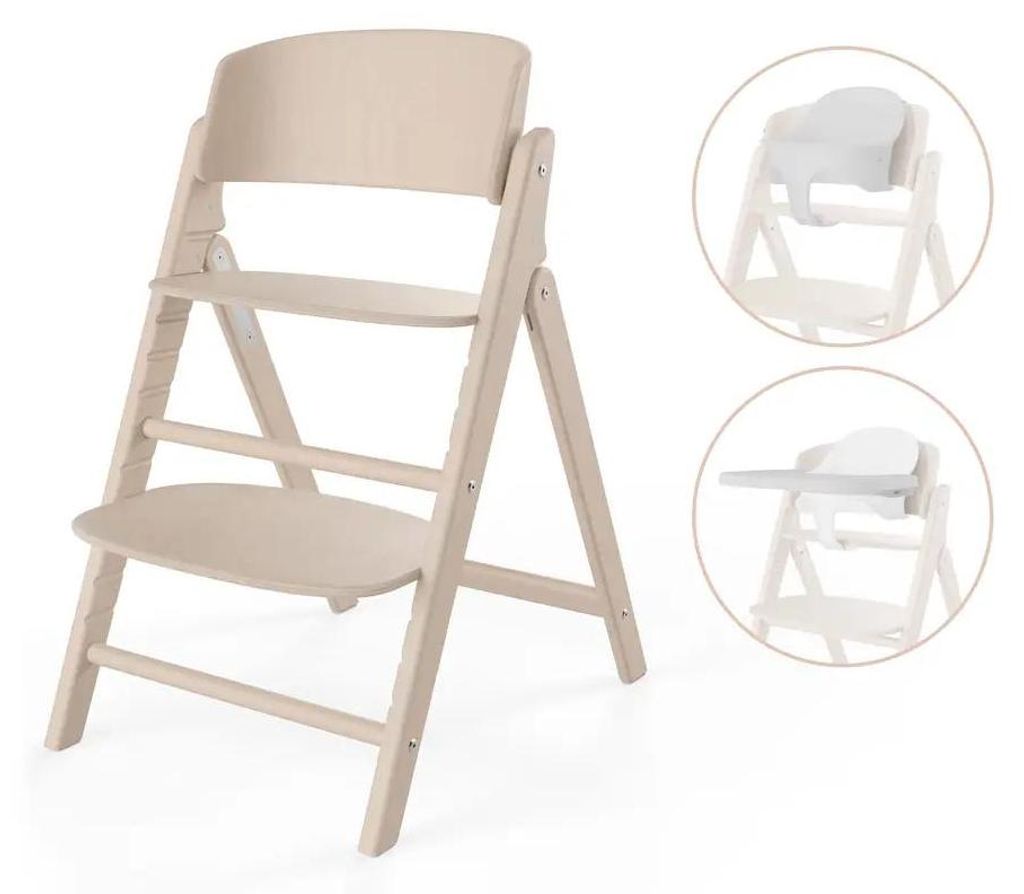 COLUMBUS Hochstuhl CLICK&FOLD 3in1 All Natural, light Produktbild 
