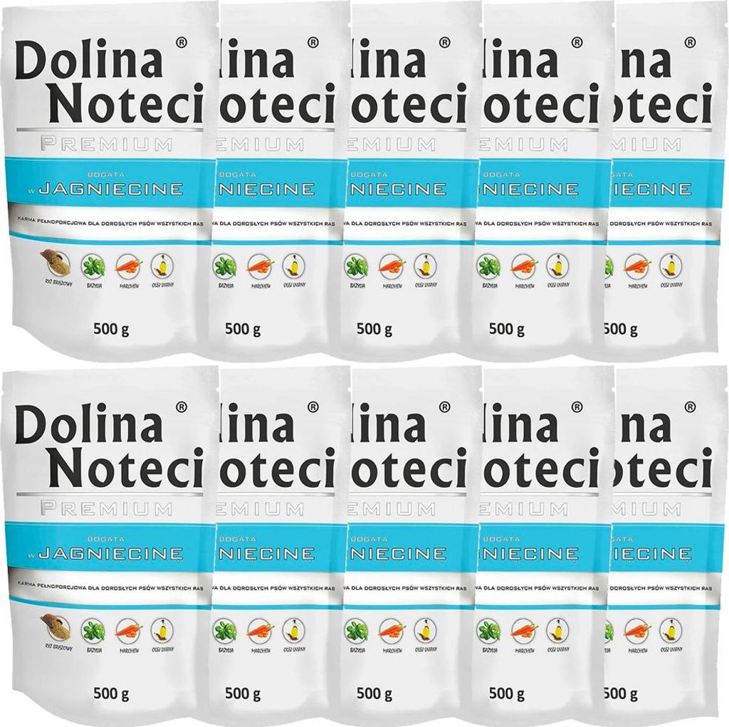 DOLINA NOTECI PREMIUM poche d'agneau pour chiens 500 g Image du produit 
