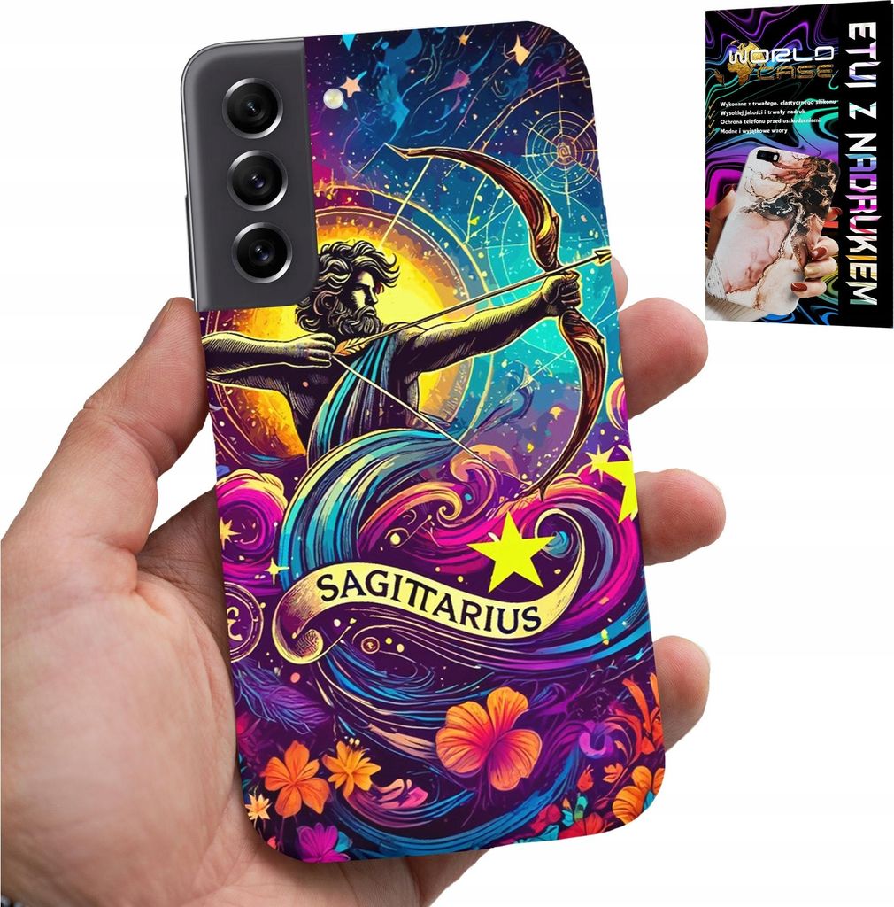 Hülle Für Samsung Galaxy S21 - Sternzeichen, Sagittarius Astronomie Rückwand