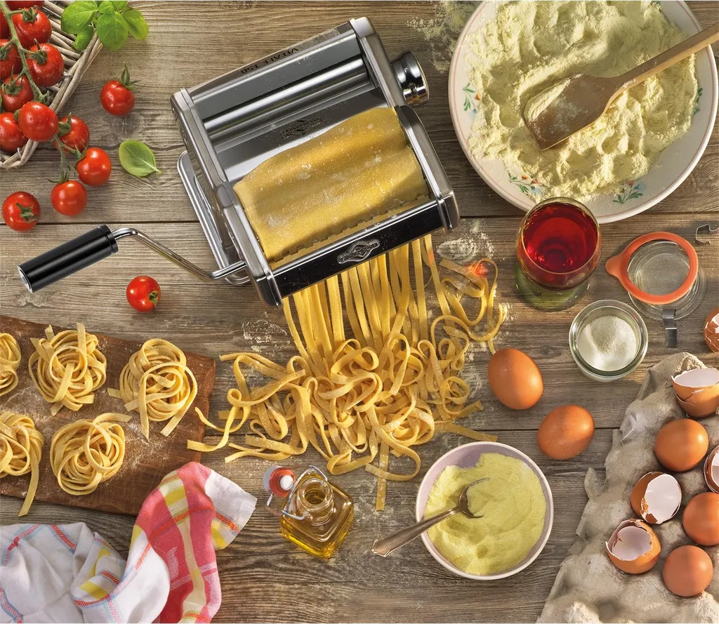 Machine à pâtes Küchenprofi VITALE 150 avec rouleaux réglables Inox
