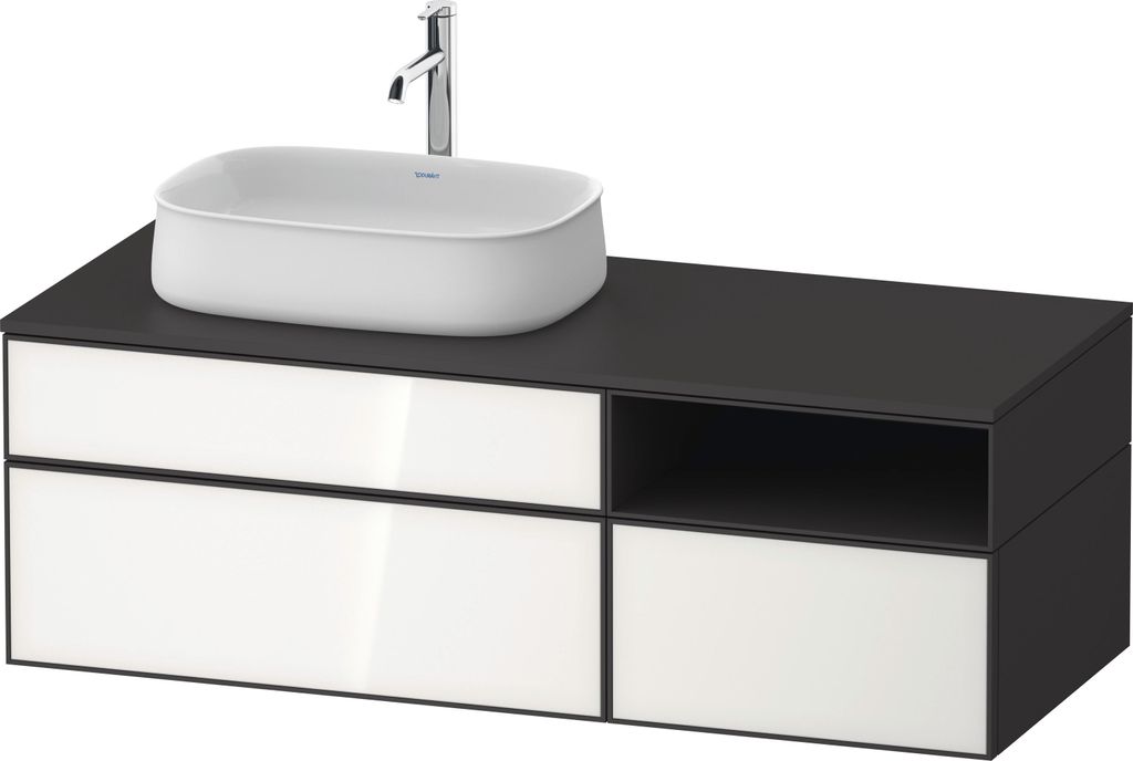 DURAVIT ZE4828064800000 Konsolen-WTU wh Zencha 550x1300x442mm