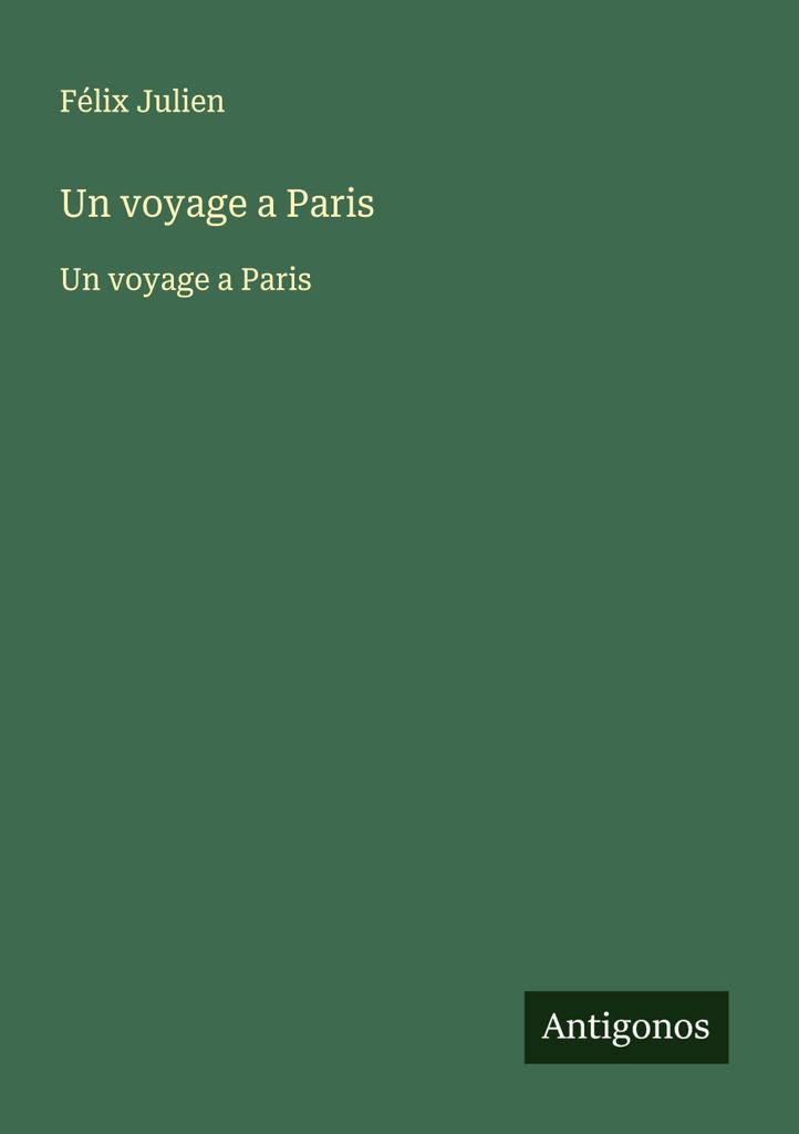 Eine Reise nach Paris