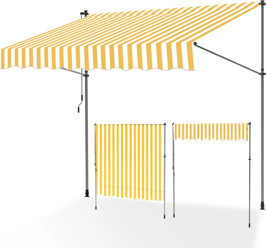Tenda da Sole Economica 150x120 Clanmacy | Niente Fori Balcone