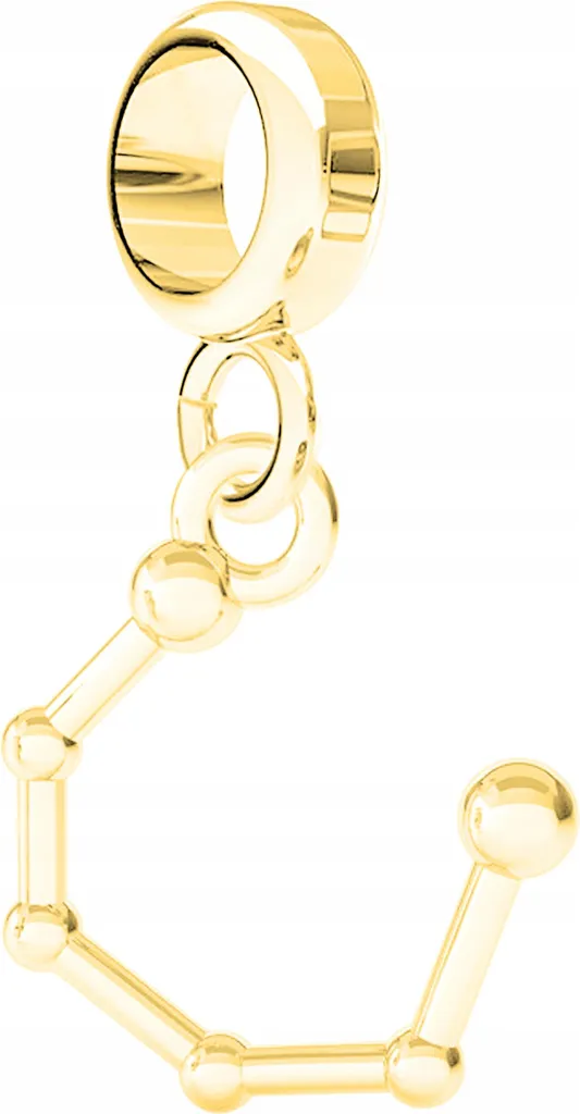 Charm Stella Cosmos in Oro e Argento 925 - Gioiello Stella Polare