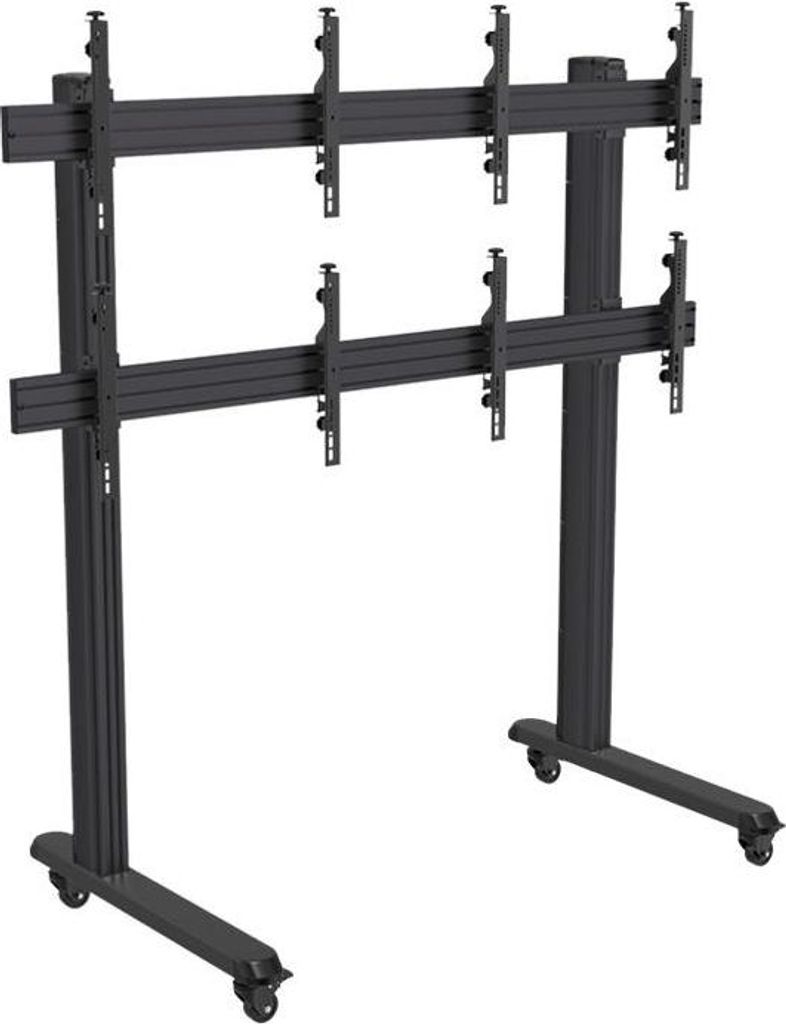 Hagor HA-VWT 2 x 2 Landscape Videowall Trolley 46-55"