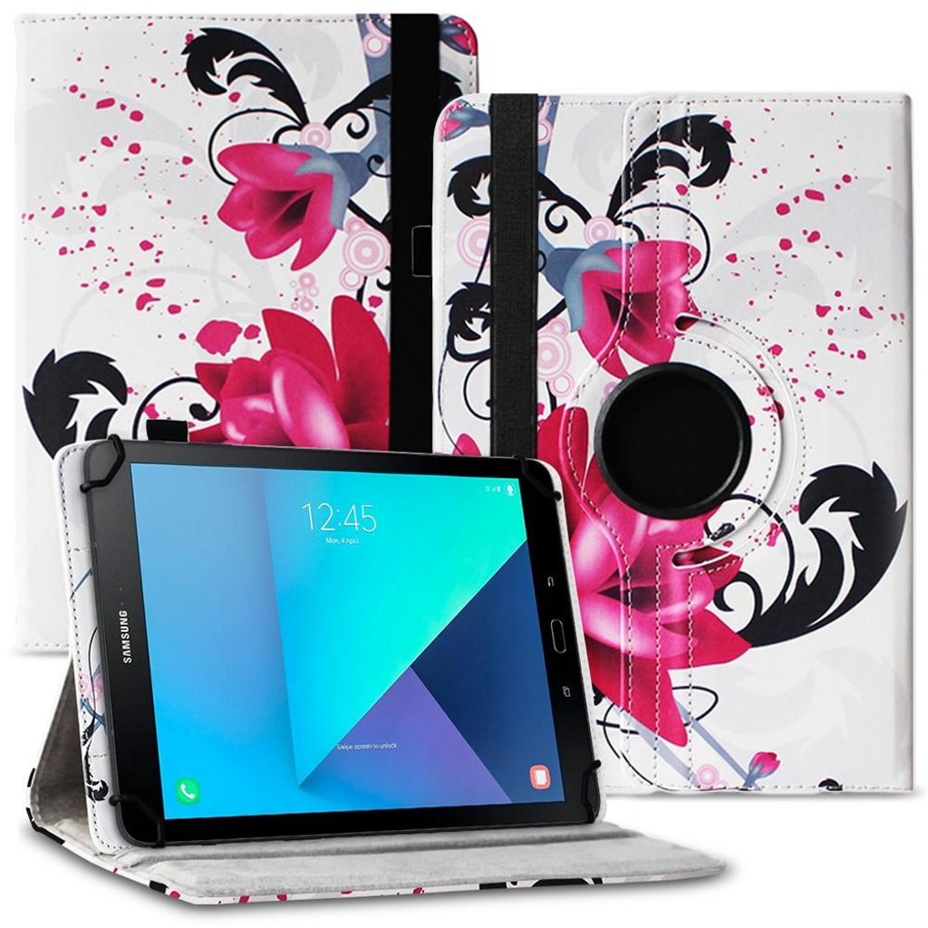 Tablet Hülle für SAMSUNG Galaxy Tab S10 Lite Tasche Schutzhülle Case 360 CoverFarbe 360 Uni:Motiv 6