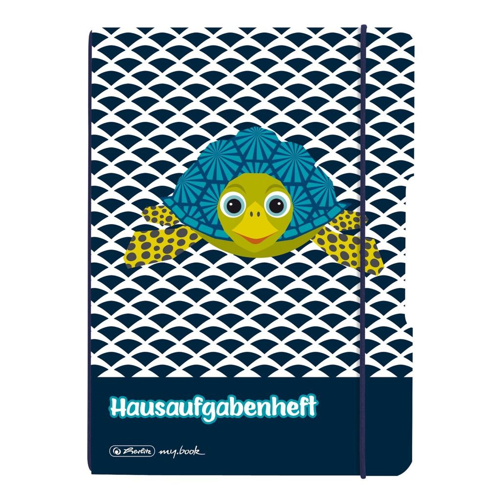 Herlitz Aufgabenheft flex PP A5/48 Blatt Cute Animals TurtleMix