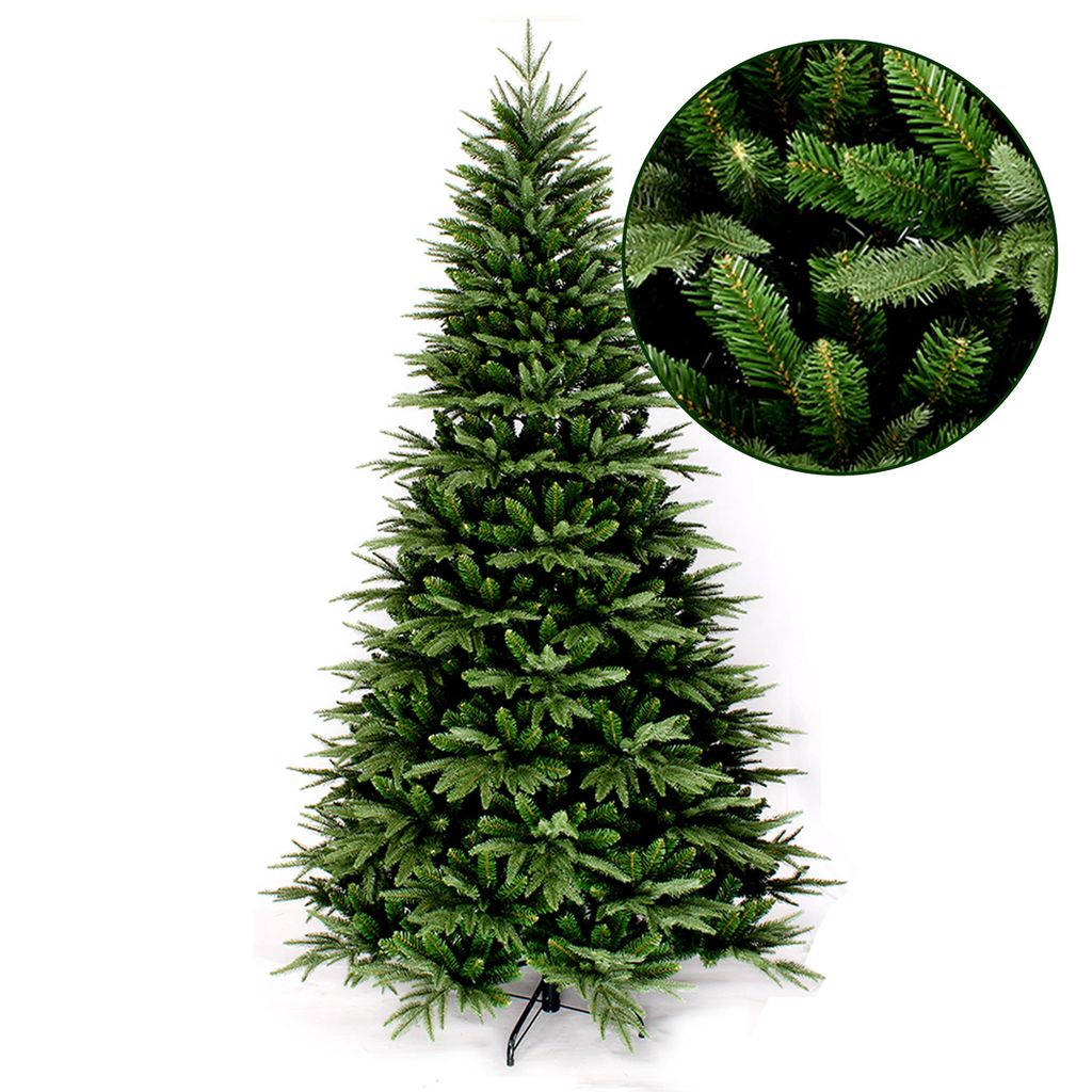 Premium künstlicher Weihnachtsbaum Christbaum PE Spritzguss 150cm naturgetreu BO 