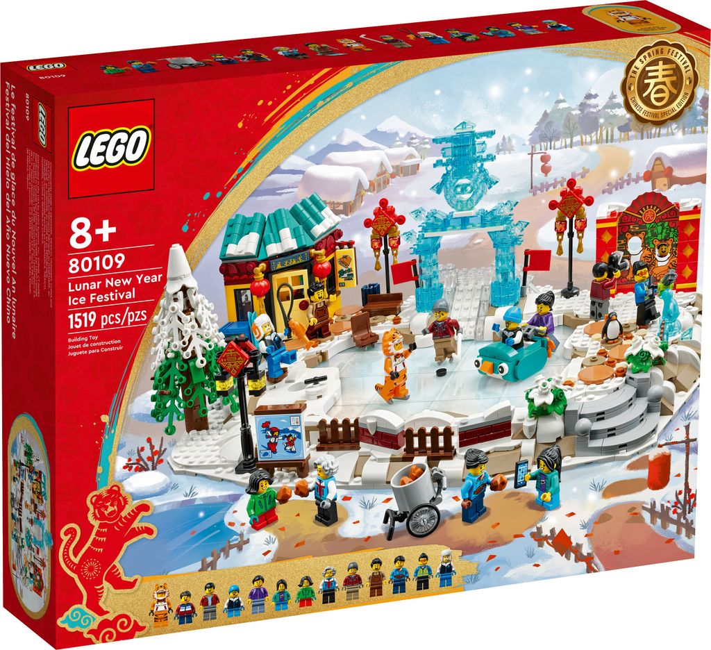LEGO® Seasonal 80109 Mondneujahrs-Eisfestival - Chinese Produktbild 