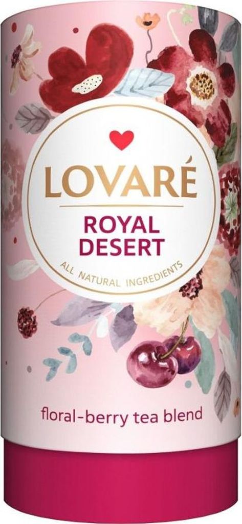 LOVARÉ Royal Dessert 80g (sypaný, bylinný čaj) Obrázek produktu 