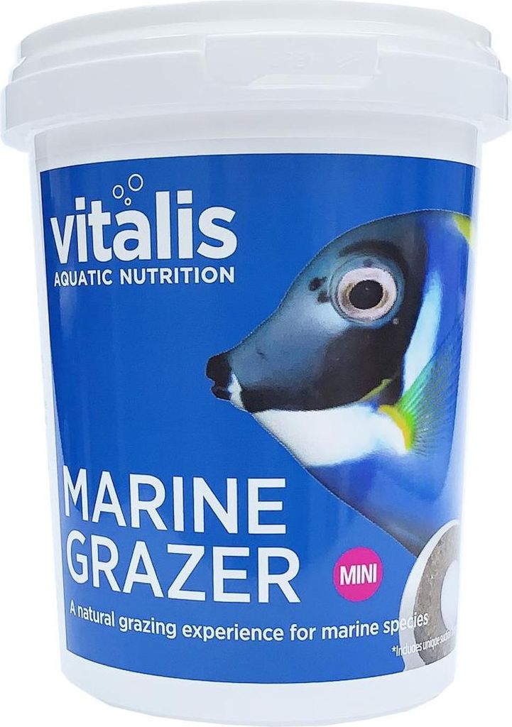 Vitalis Marine Grazer Mini - 240g Hochwertiges Fischfutter