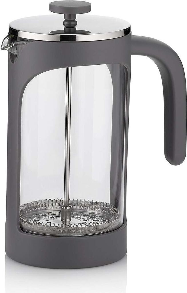 KELA Kaffeebereiter Verona Glas grau 16,0x21,0cm 10,0cm? 1,0l KL-10884
