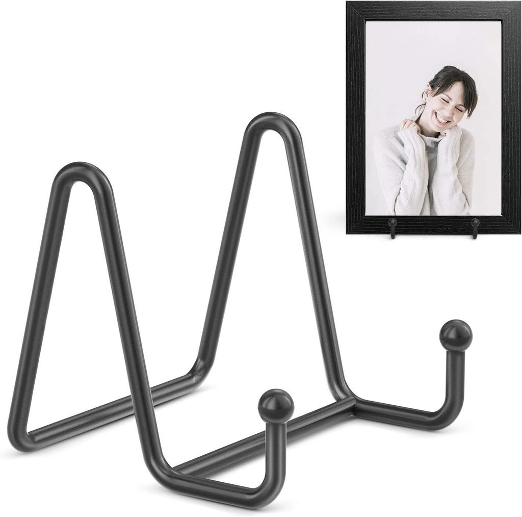 Tellerständer Metall 2er-Pack, Dekotellerhalter Mit Rahmen Produktbild 