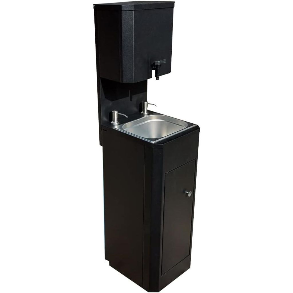 Mobiles Waschbecken mit Warmwasser 50°C | Autark ohne Produktbild 