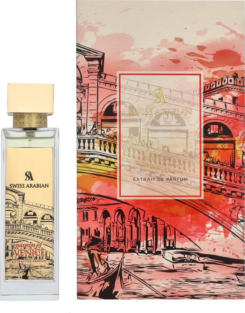 Eau de Parfum Passion Of Venice Swiss Arabian Spray de Luxe pour Femme