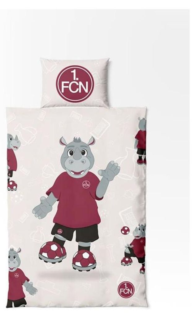 1. FC Nürnberg Bettwäsche Kinder Rino