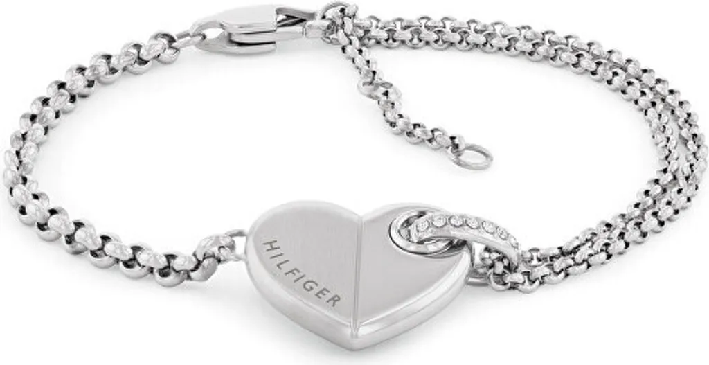 Bracciale Bold Heart Tommy Hilfiger Acciaio Lucido - Modello 2780928