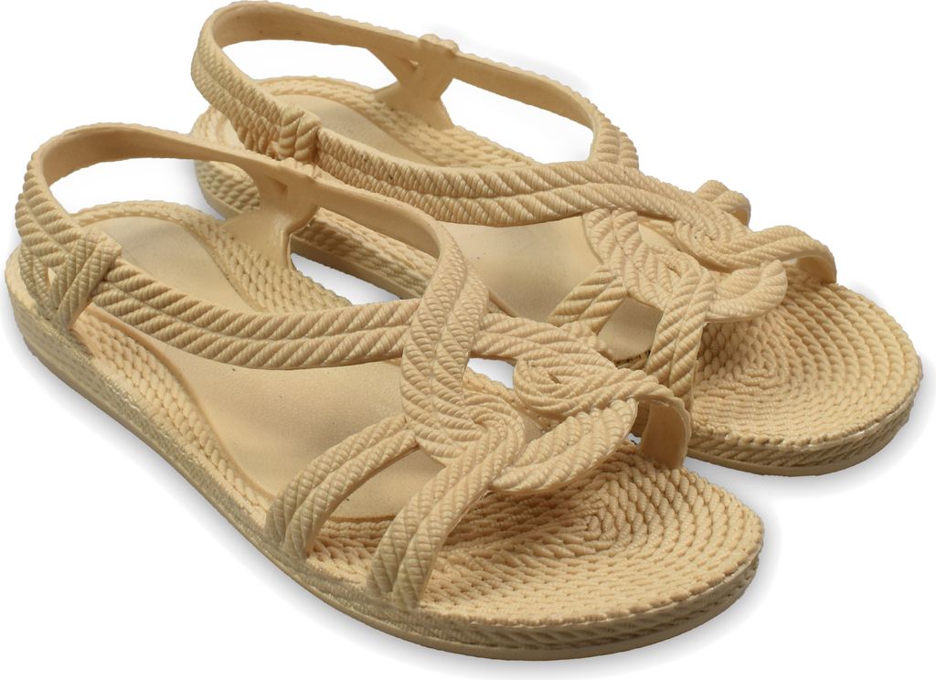 Brasileras Esmirna Sandalen Beige EU 39 Damen Beige EU 39