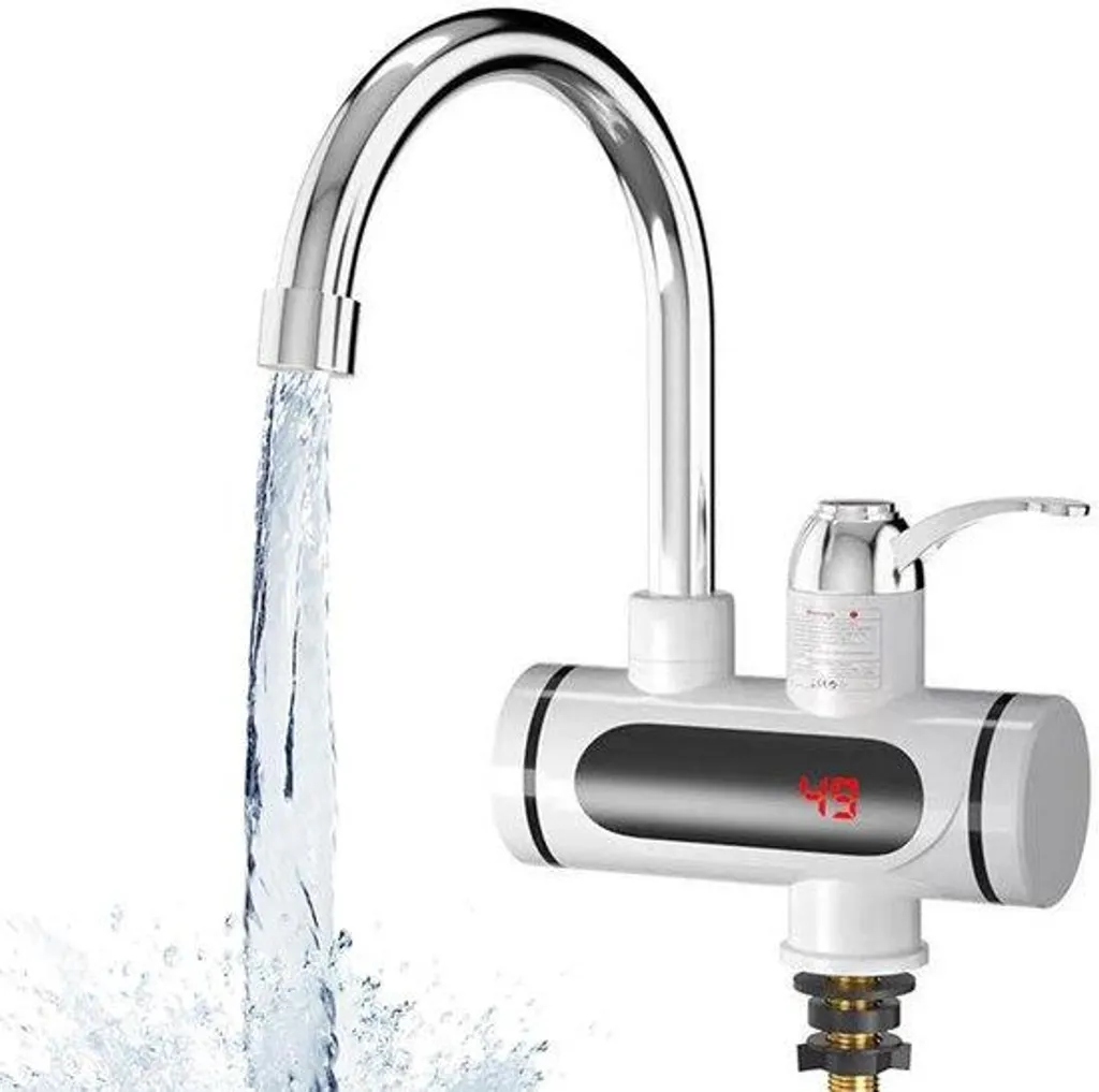 Robinet électrique 220V 3000W : de l'eau chaude partout sans travaux