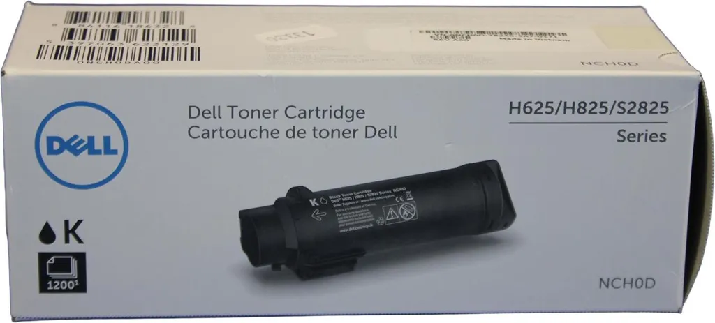 Toner Noir Dell NCH0D 593-BBSG Idéal pour vos Rapports et Courriers Pro
