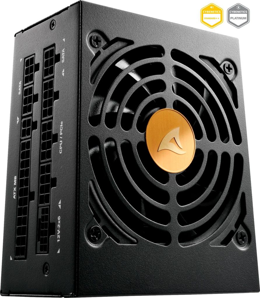 Sharkoon Rebel P20 SFX 850W, PC-Netzteil, (1x 12 Pin High Power
