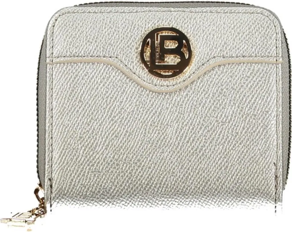 Portefeuille Laura Biagiotti LB25W50405GRMETALUNI en Simili Cuir Argenté