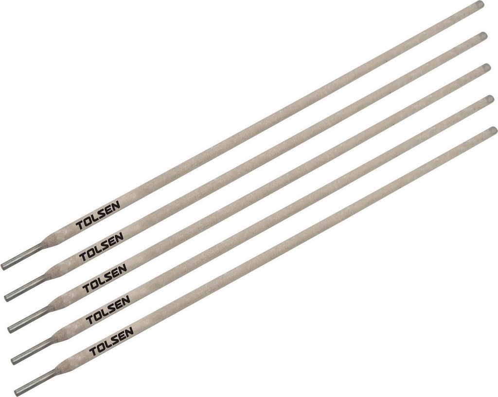Tolsen Schweißelektroden E6013 2,5 x 300 mm – 5 kg, für unlegierten Stahl - Maxami