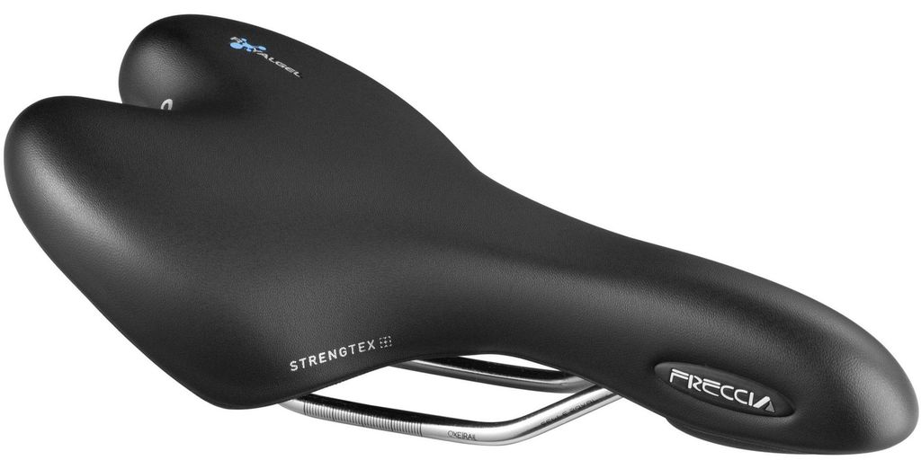 Freccia Urban Relaxed Fahrradsattel - schwarz