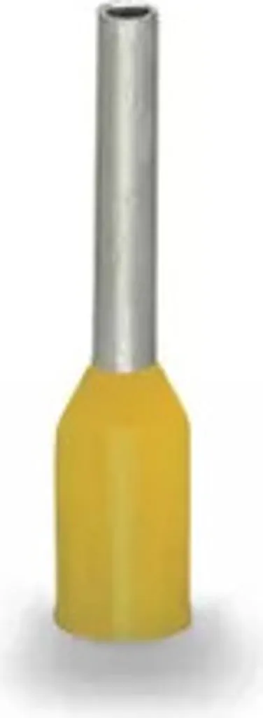 WAGO Embout isolé 0,25 mm² AWG 24 collerette plastique Jaune 216-321