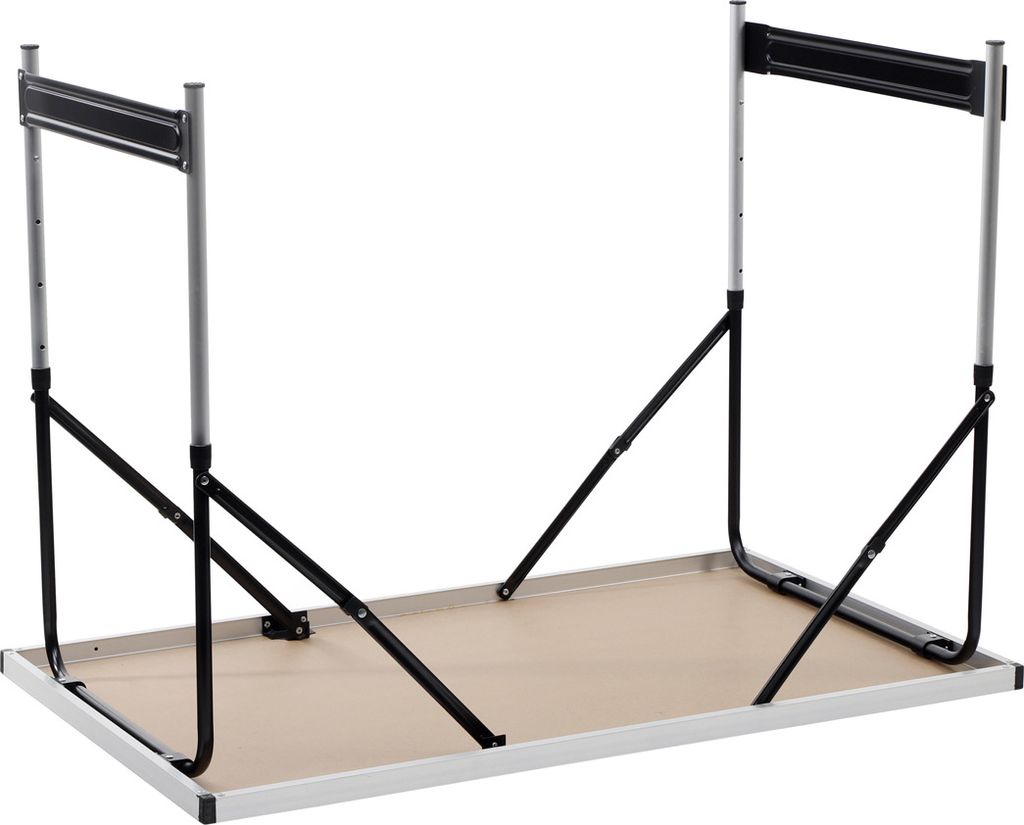HI Klapptisch 100 x 60 x 94 cm Aluminium Produktbild 6