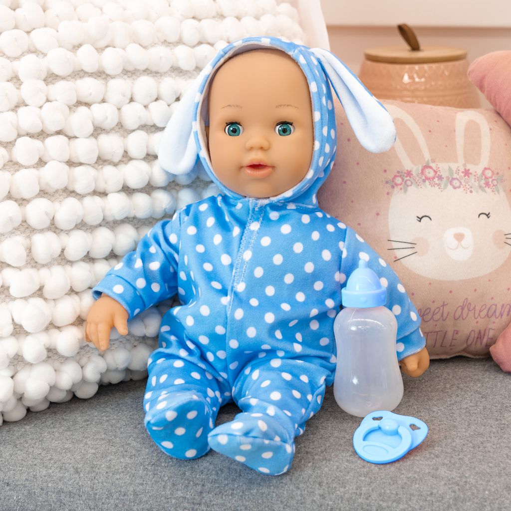 Bayer Design 93822AD Babypuppe Anna First Words Baby, černá Obrázek produktu 5