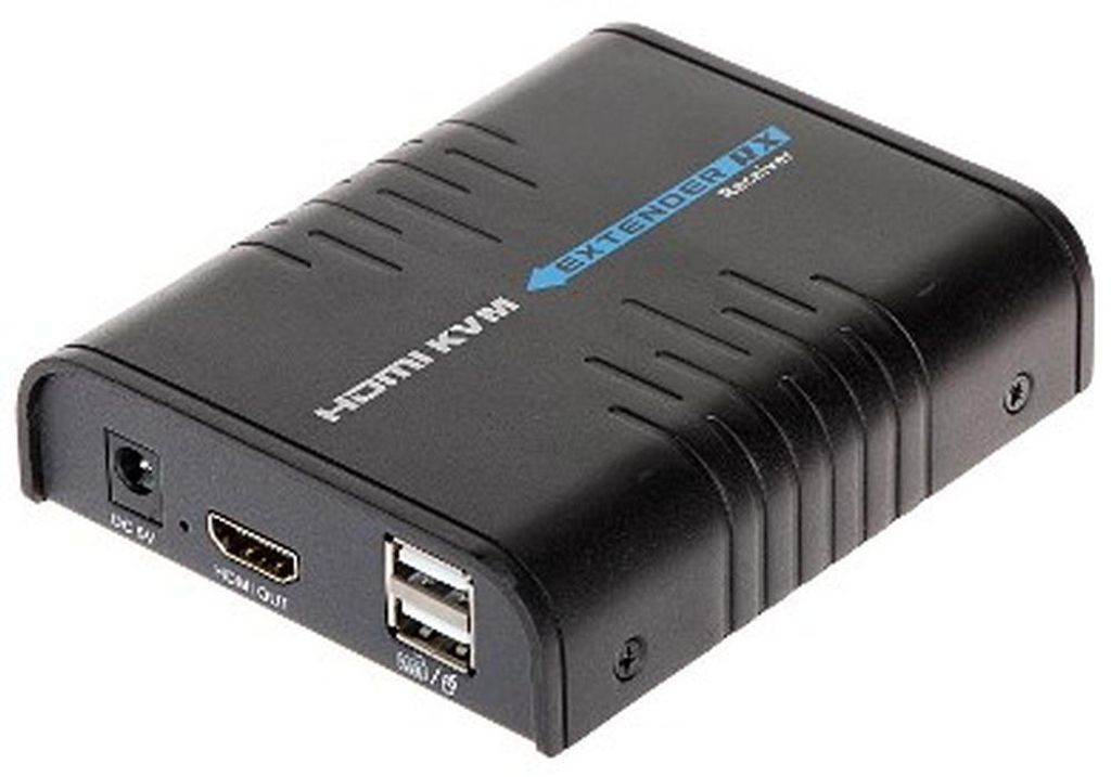 DEXLAN Estensore KVM HDMI USB su IP - 1 Gbps - TCP/IP Immagine del prodotto 