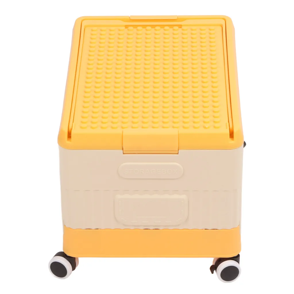 Bac de rangement pour jouets à roulettes idéal pour chambre et salon