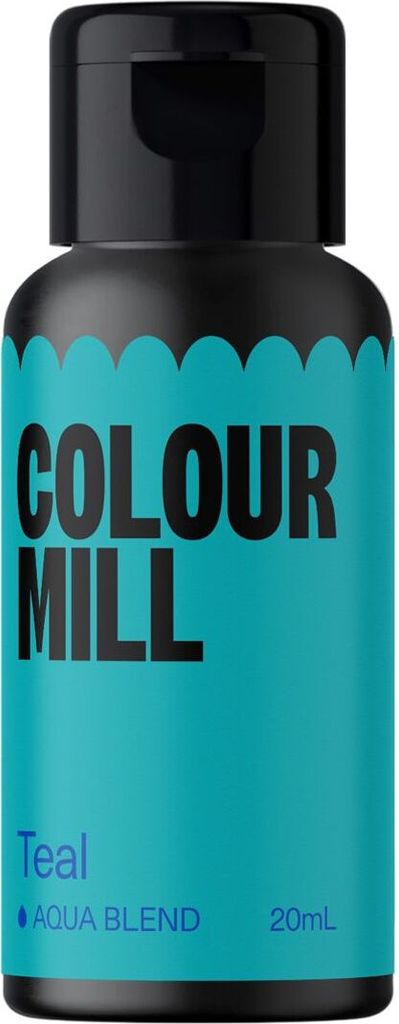 Colour Mill Aqua Blend Lebensmittelfarbe Teal 20 ml