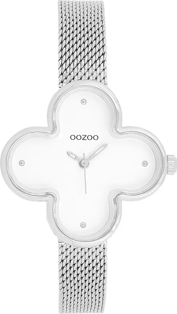 Oozoo Orologio da polso in metallo argentato Orologi da donna analogici al quarzo UOC11525