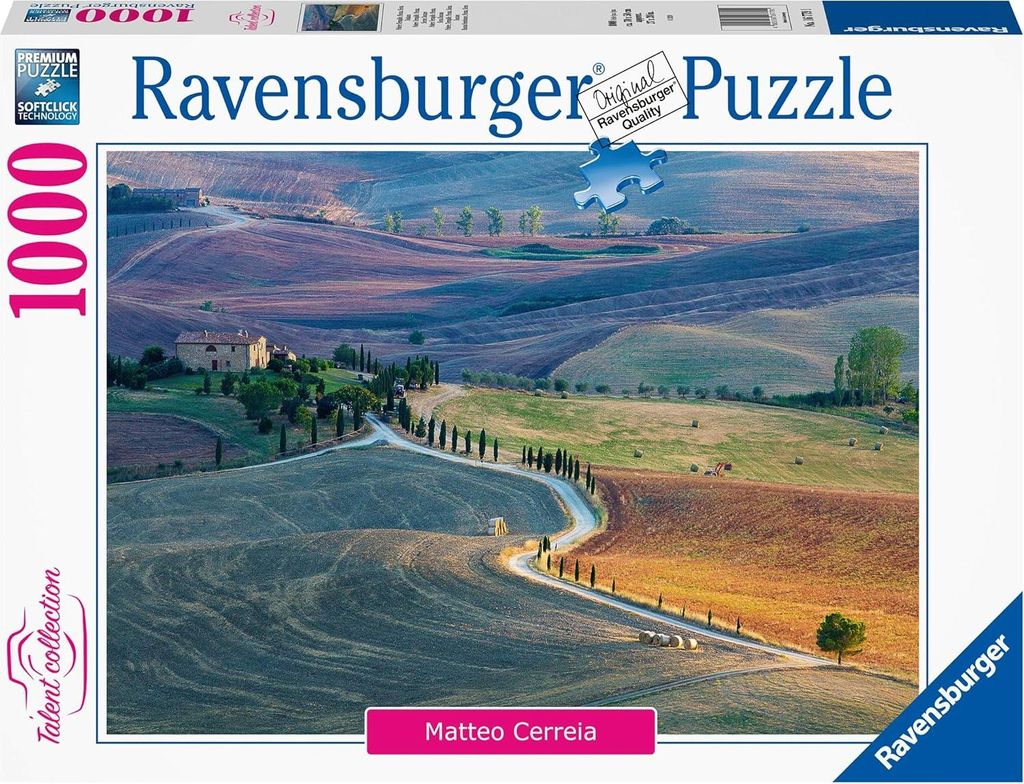 RAVENSBURGER Puzzle 1000el Matteo Cerreia. Toskana 167791 Produktbild 