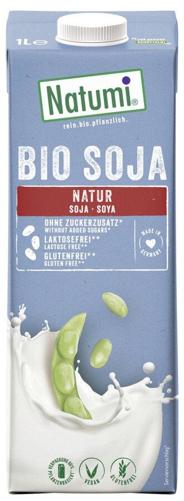 NAPÓJ SOJOWY BEZ DODATKU CUKRÓW BEZGLUTENOWY BIO 1 L - NATUMI