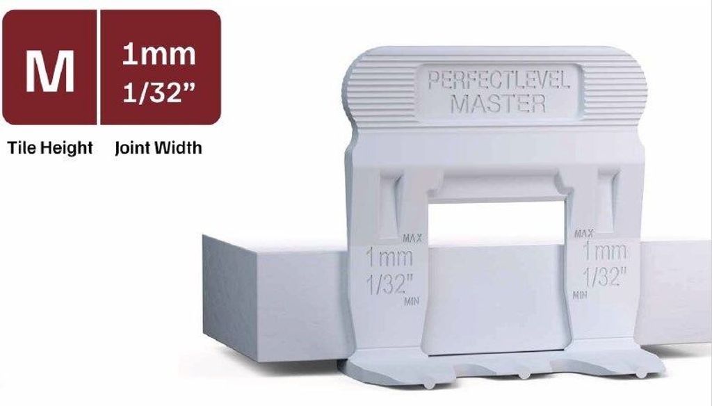 Zuglaschen 250 St. Fuge 1mm T-Lock M Fliesenstärke 8-14mm Nivelliersystem PLM