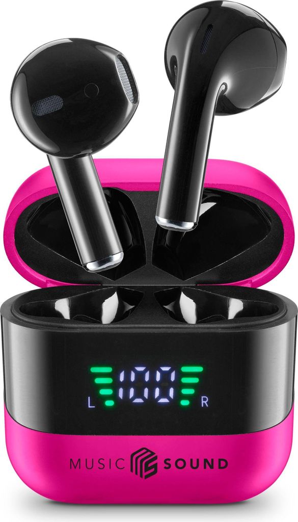 Cellularline Music & Sound Bluetooth Earphones Spark Pink