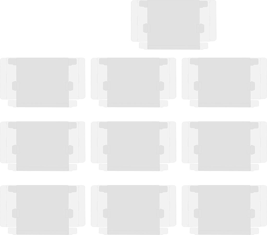 Spieleschutz, praktische 10-teilige Abdeckung, feuchtigkeitsbeständig, kompatibel mit Nintendo Boy für Home Toy Shop