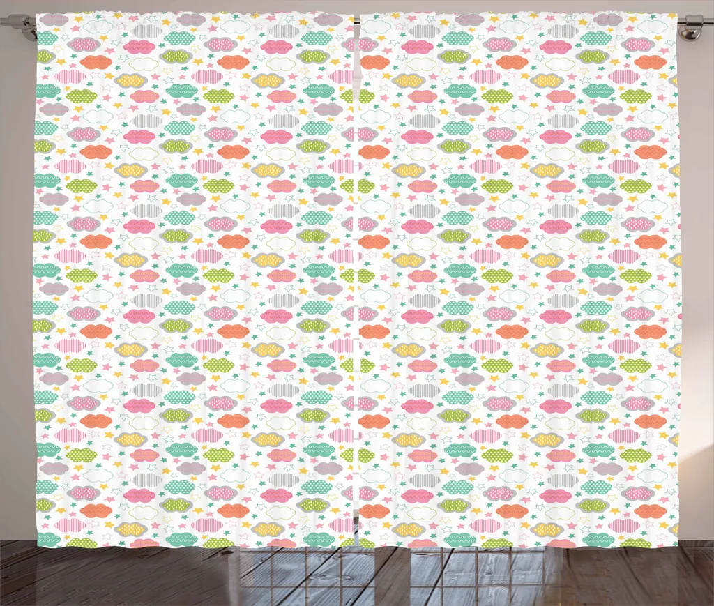 Tenda ABAKUHAUS Wolken Pastel Sky 280x175 cm | Arredo Cameretta