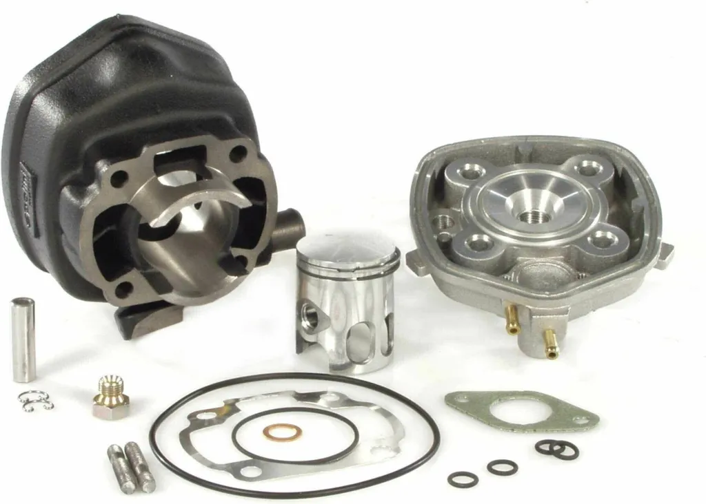 Kit cylindre Polini 50cc fonte Minarelli horizontal LC pour MBK Nitro