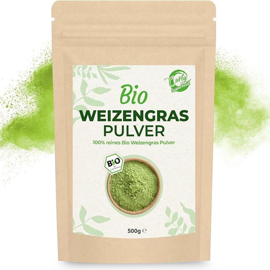 Weizengraspulver 500 g – Fein vermahlen & naturbelassen | Produktbild 