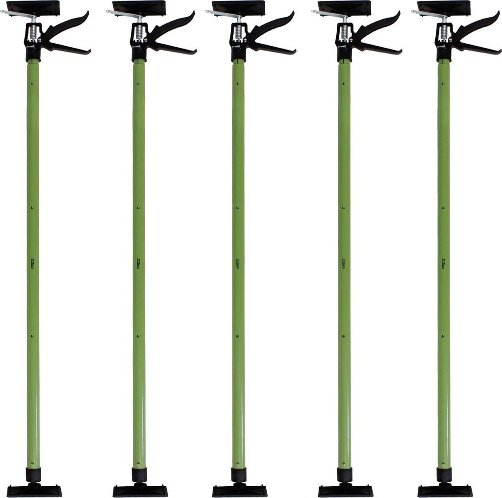 5 x Einhandstütze Montagestütze Deckenstütze Teleskopstütze bis 290cm