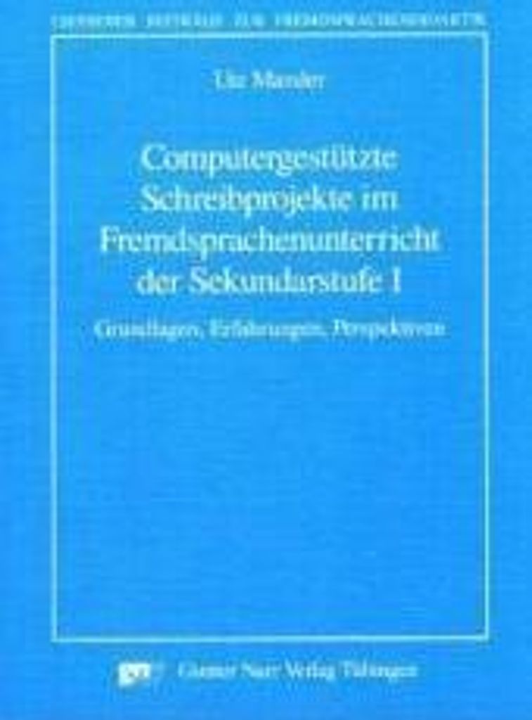 Massler, U: Computergestützte Schreibprojekte Produktbild 